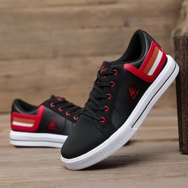 Men's Casual Walking Shoes, Lace Up Skateboard Shoes, All Seasons Outdoor Activities